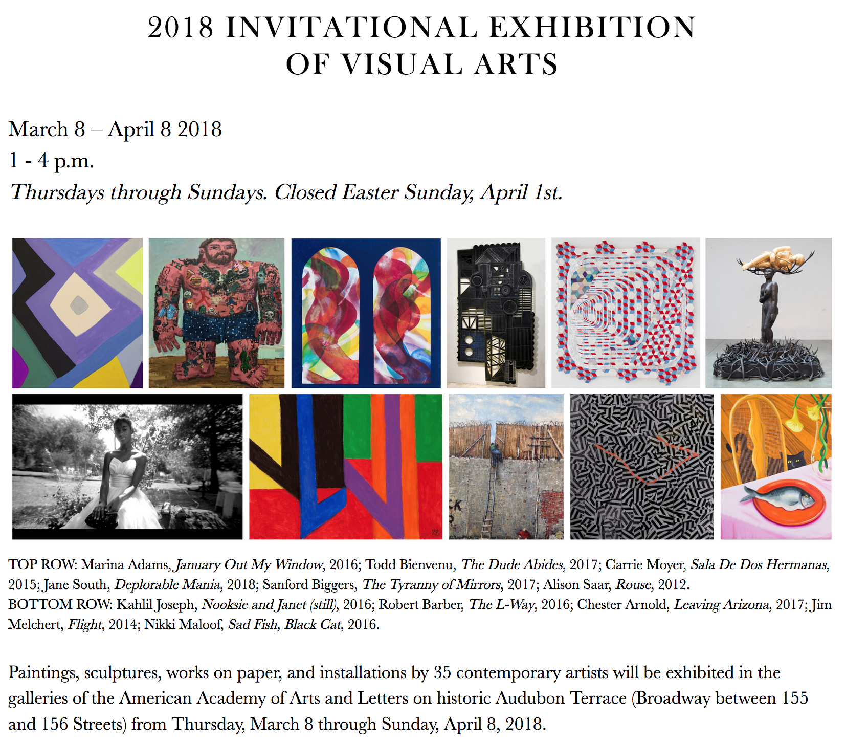 2018 Invitational Exhibition